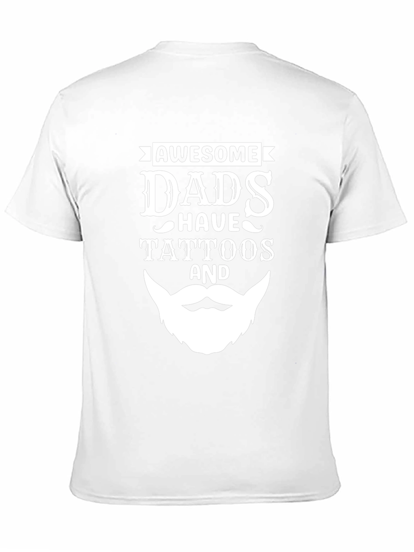 Awesome Dads Tattoos Graphic Tee