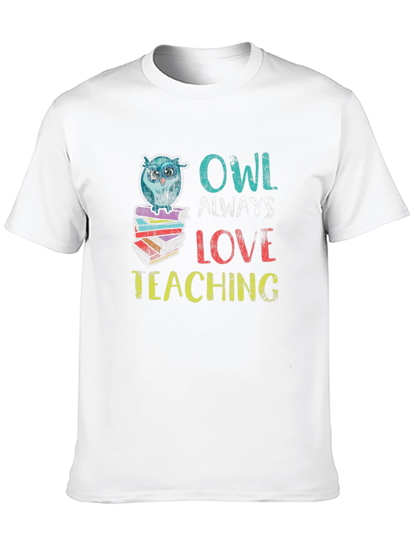 Owl Always Love Teaching T-Shirt - Black
