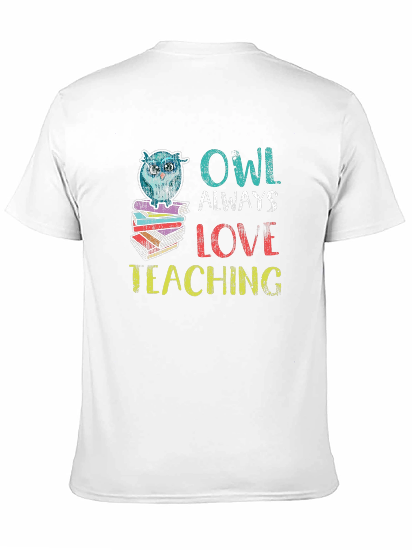 Owl Always Love Teaching T-Shirt - Black