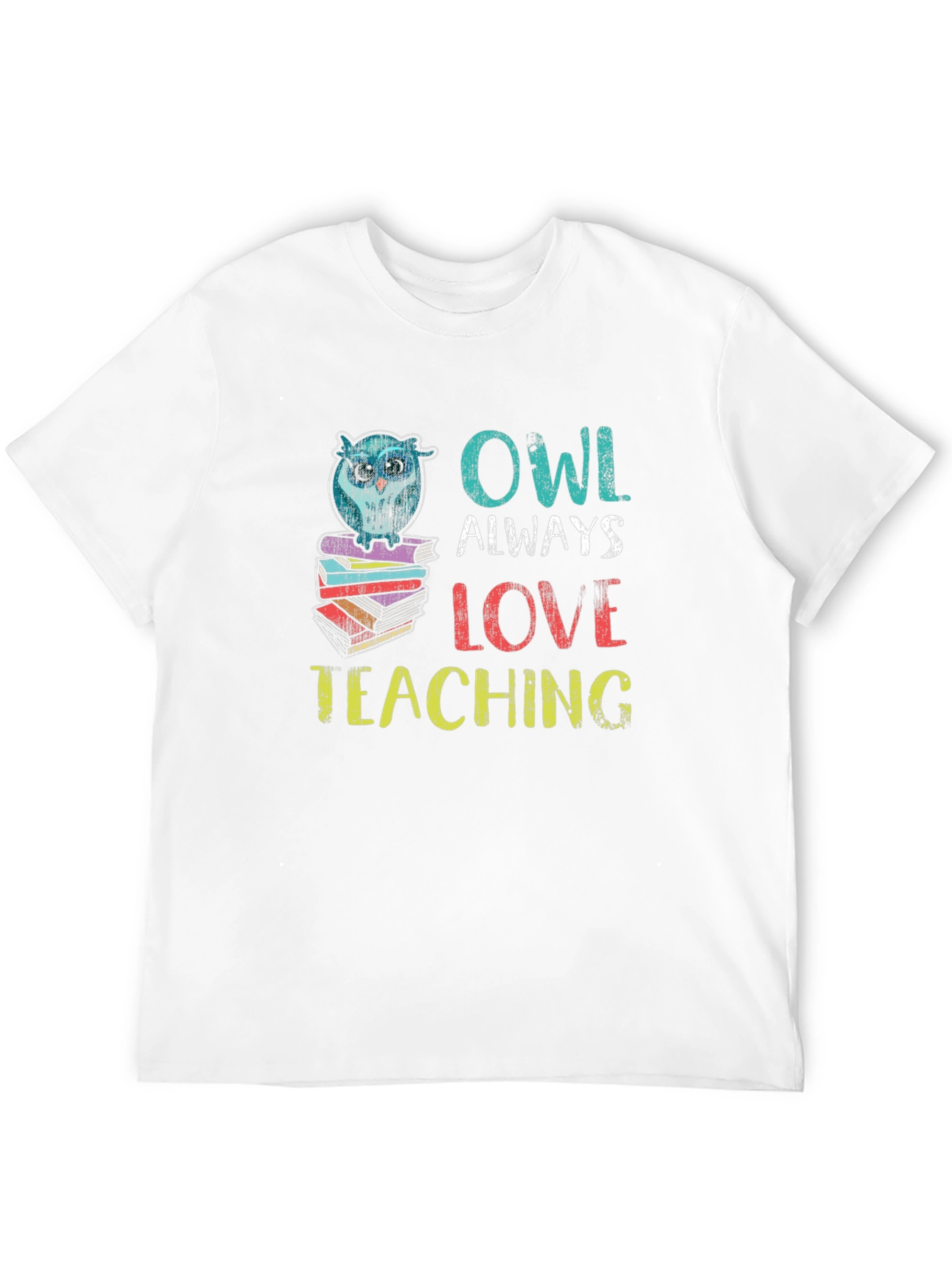 Owl Always Love Teaching T-Shirt - Black