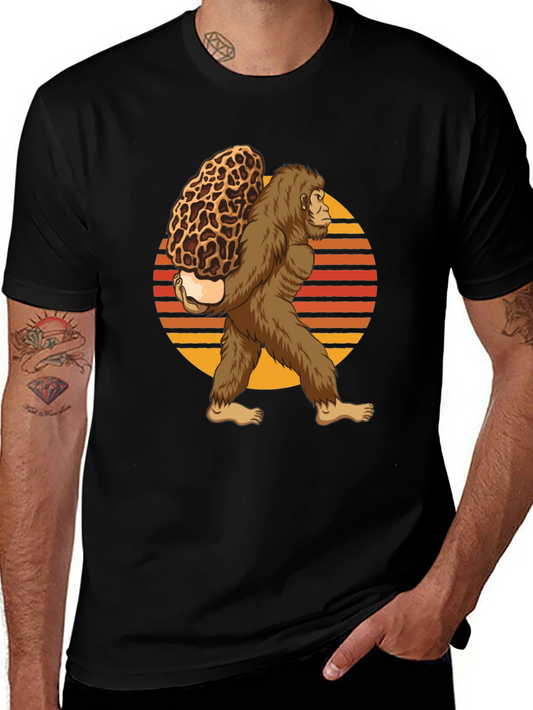 Bigfoot Morel Mushroom T-Shirt
