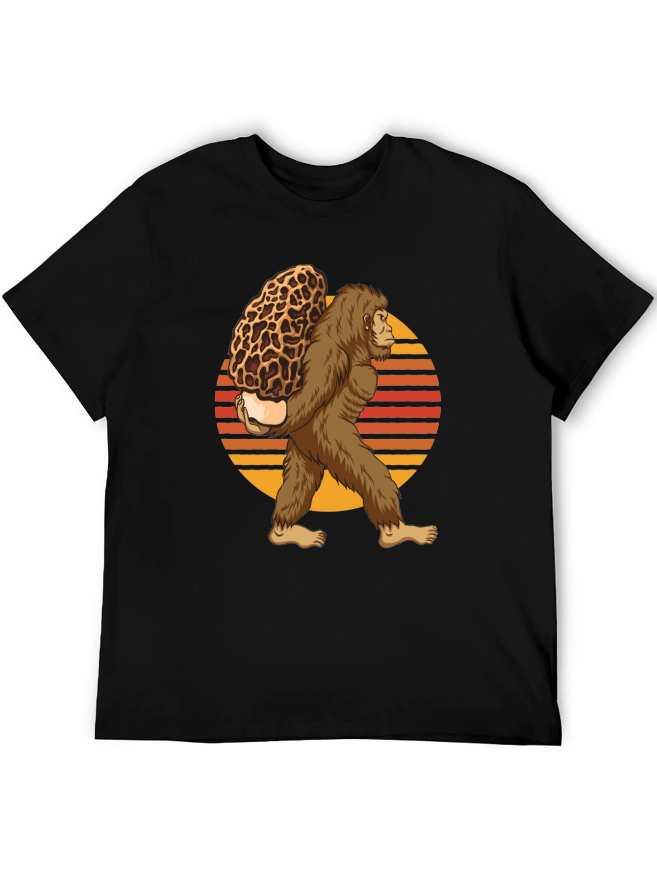 Bigfoot Morel Mushroom T-Shirt