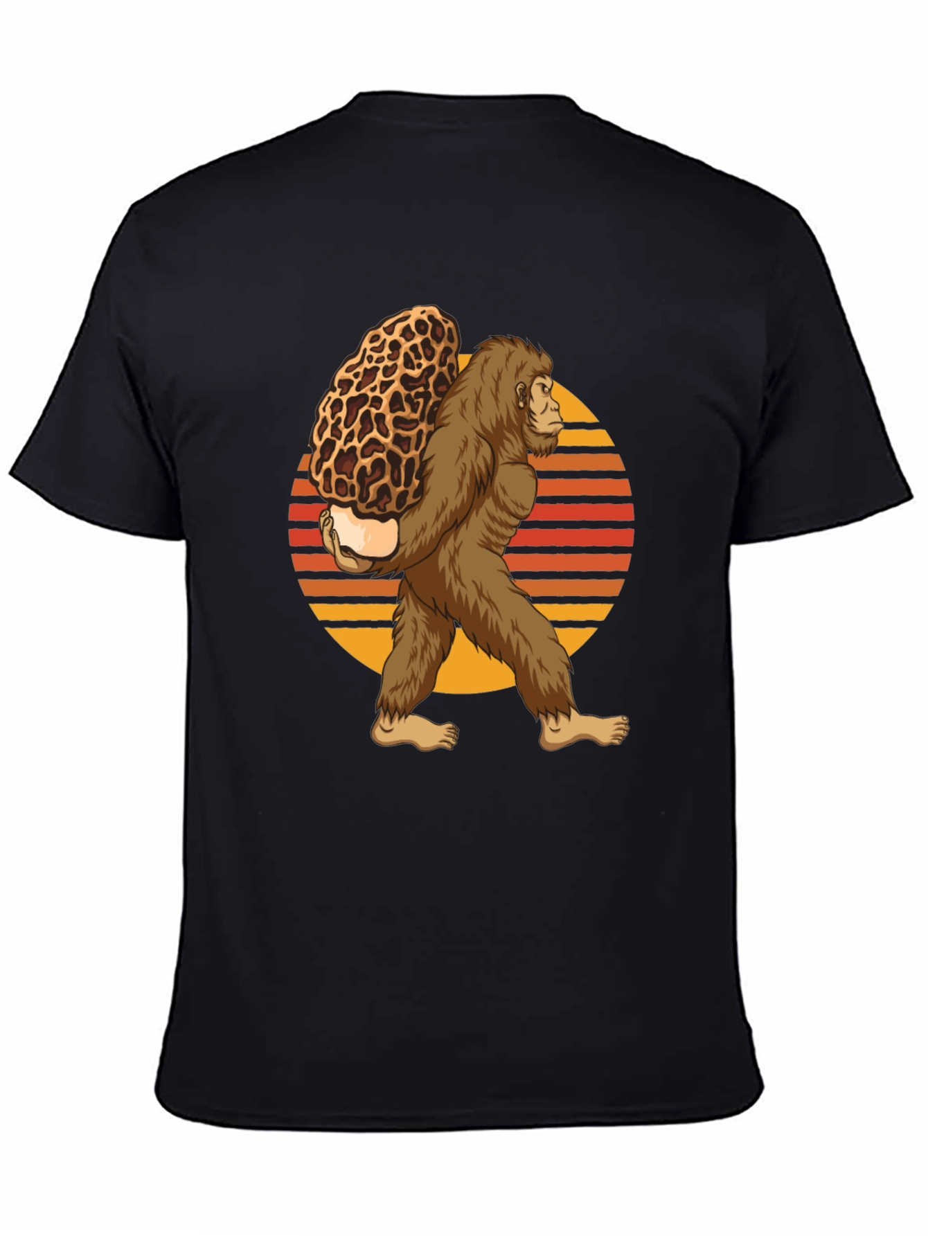 Bigfoot Morel Mushroom T-Shirt