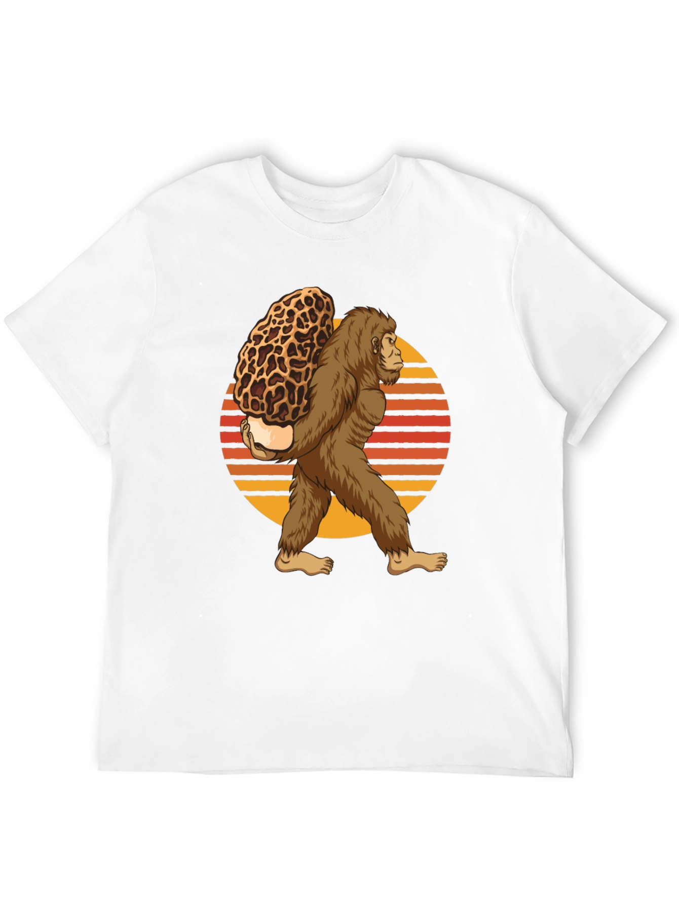 Bigfoot Morel Mushroom T-Shirt