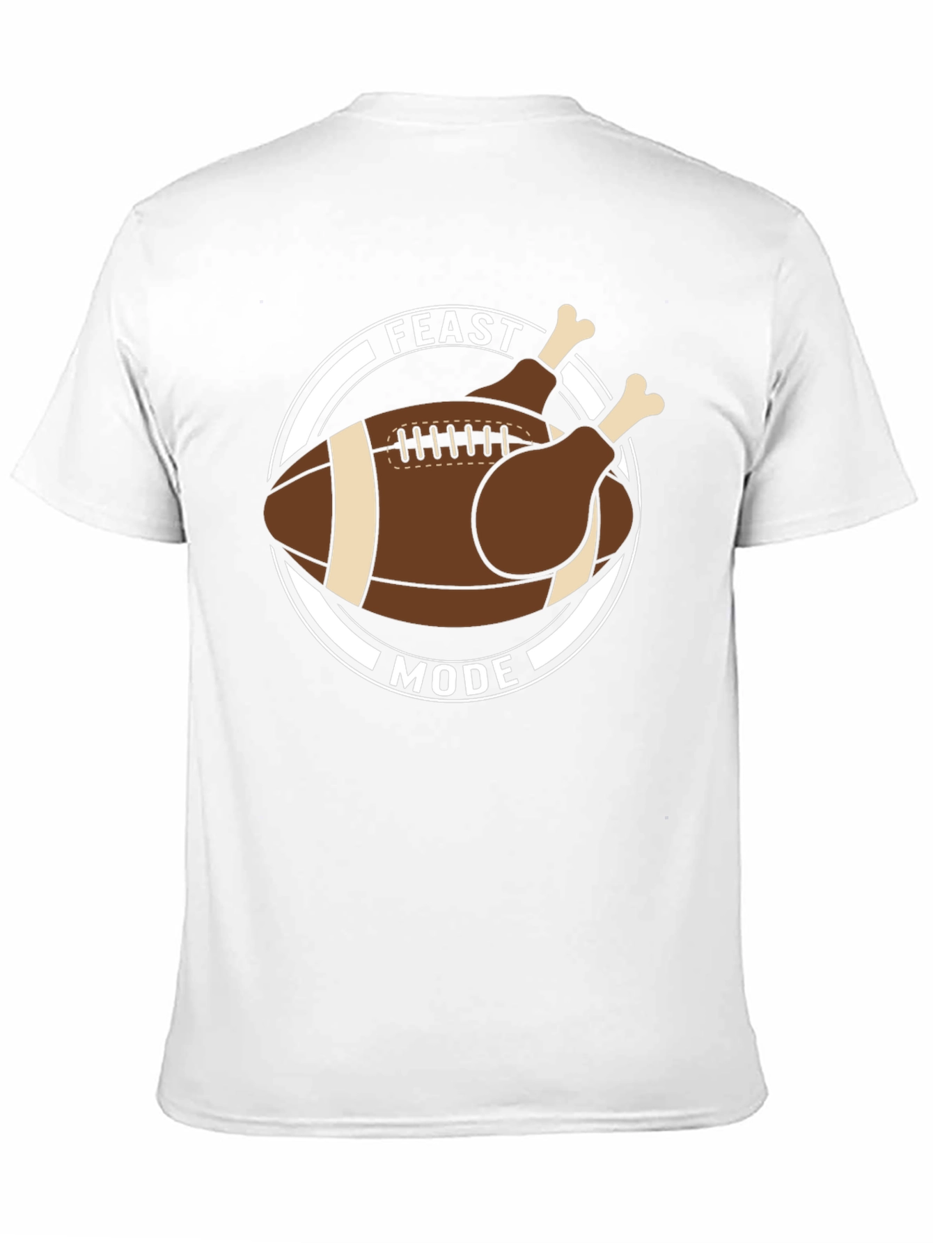 Feast Mode Football Thanksgiving T-Shirt