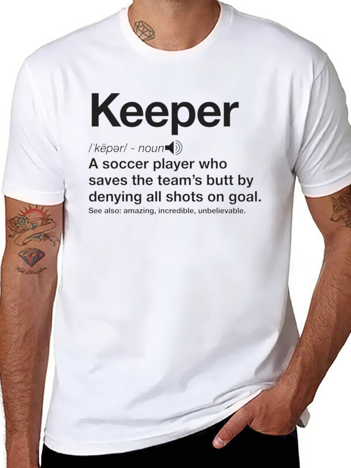 Keeper Soccer T-Shirt - Save the Game!