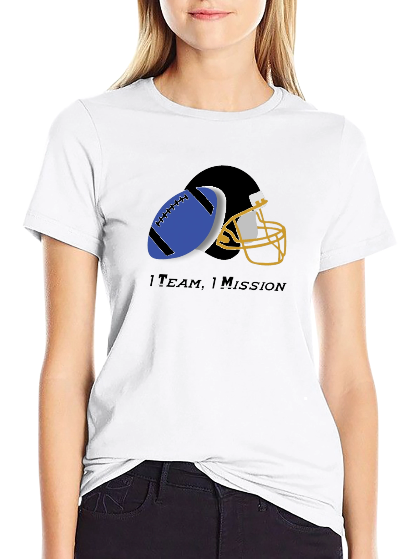 Team Mission Football Graphic T-Shirt