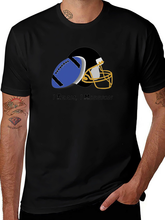 Team Mission Football Graphic T-Shirt