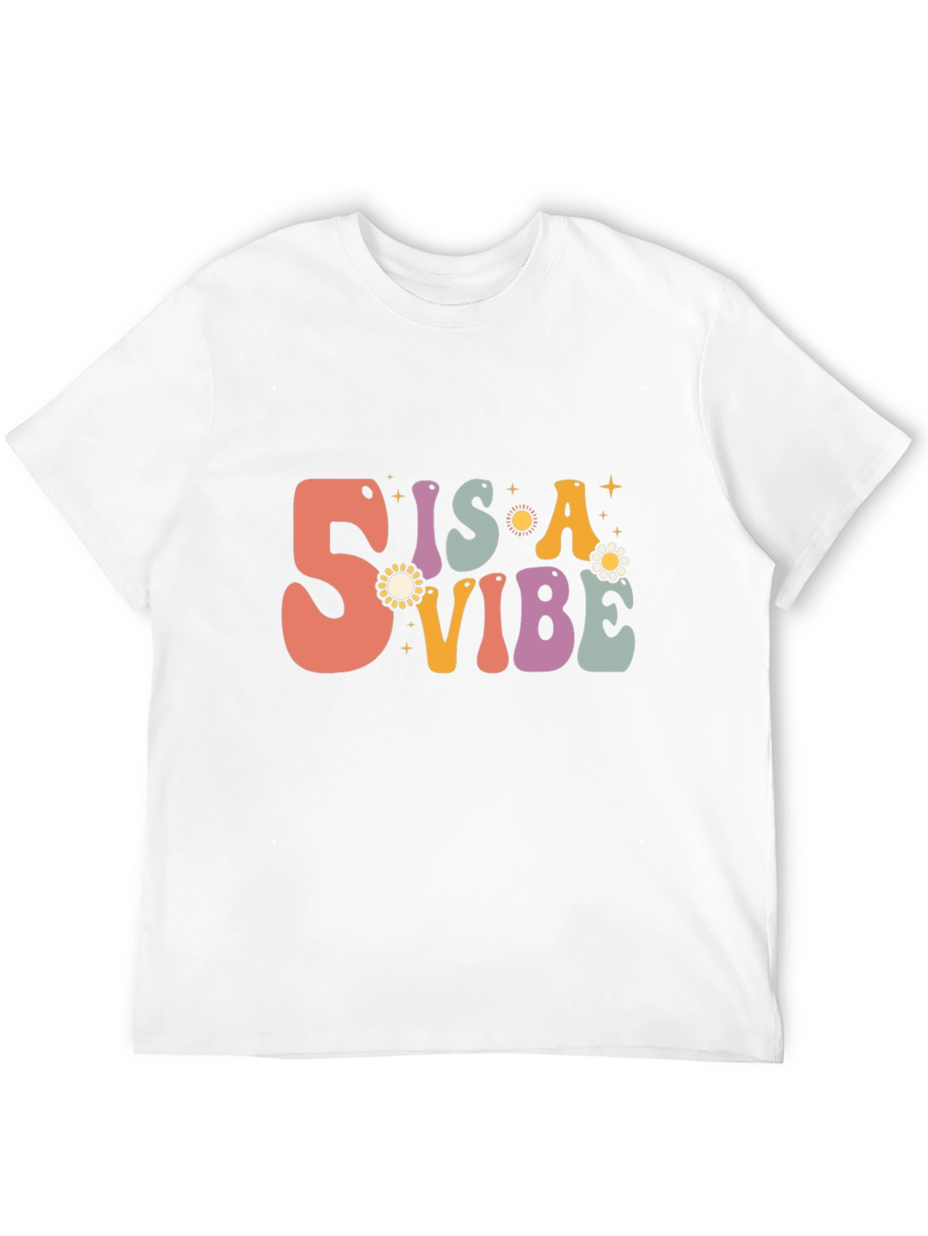 Retro 5 is a Vibe Graphic T-Shirt