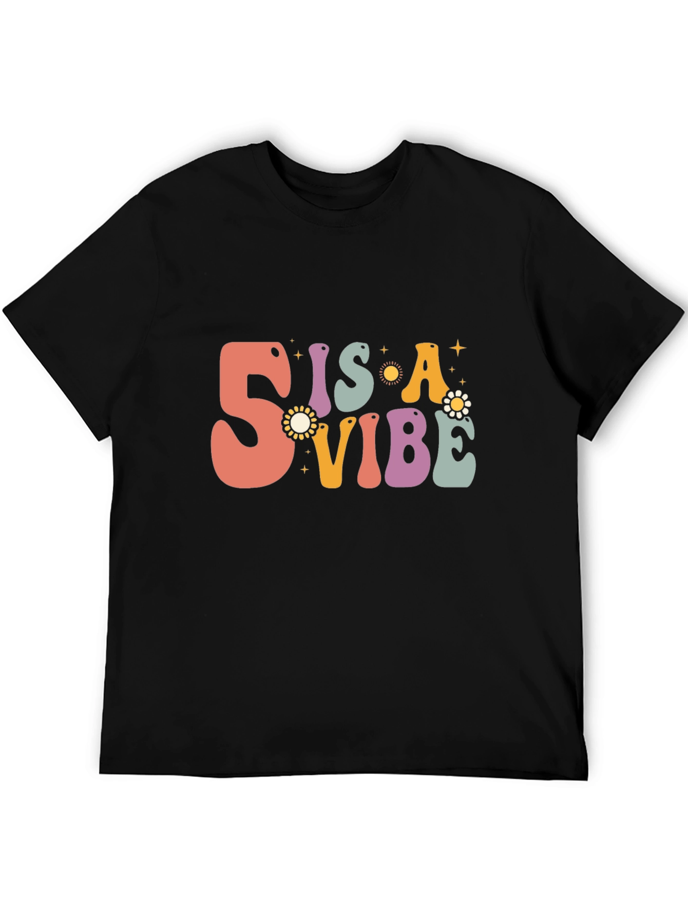 Retro 5 is a Vibe Graphic T-Shirt