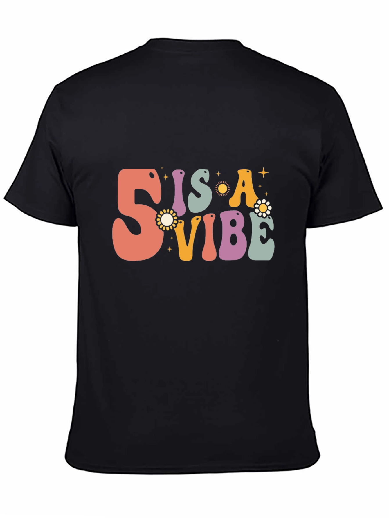 Retro 5 is a Vibe Graphic T-Shirt