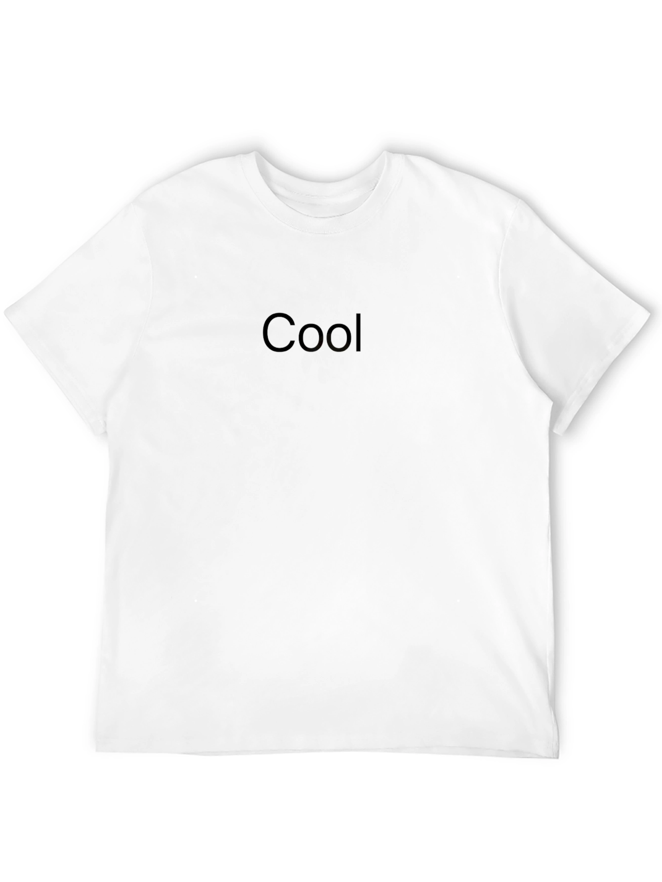 Cool Black Graphic Tee Shirt Casual Fashion
