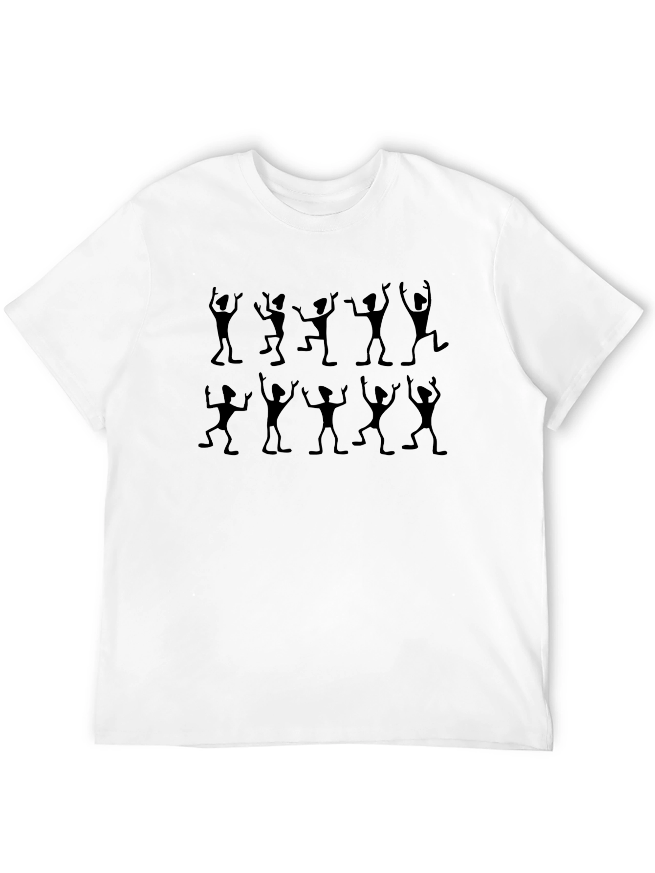 Dancing Figures Black T-Shirt