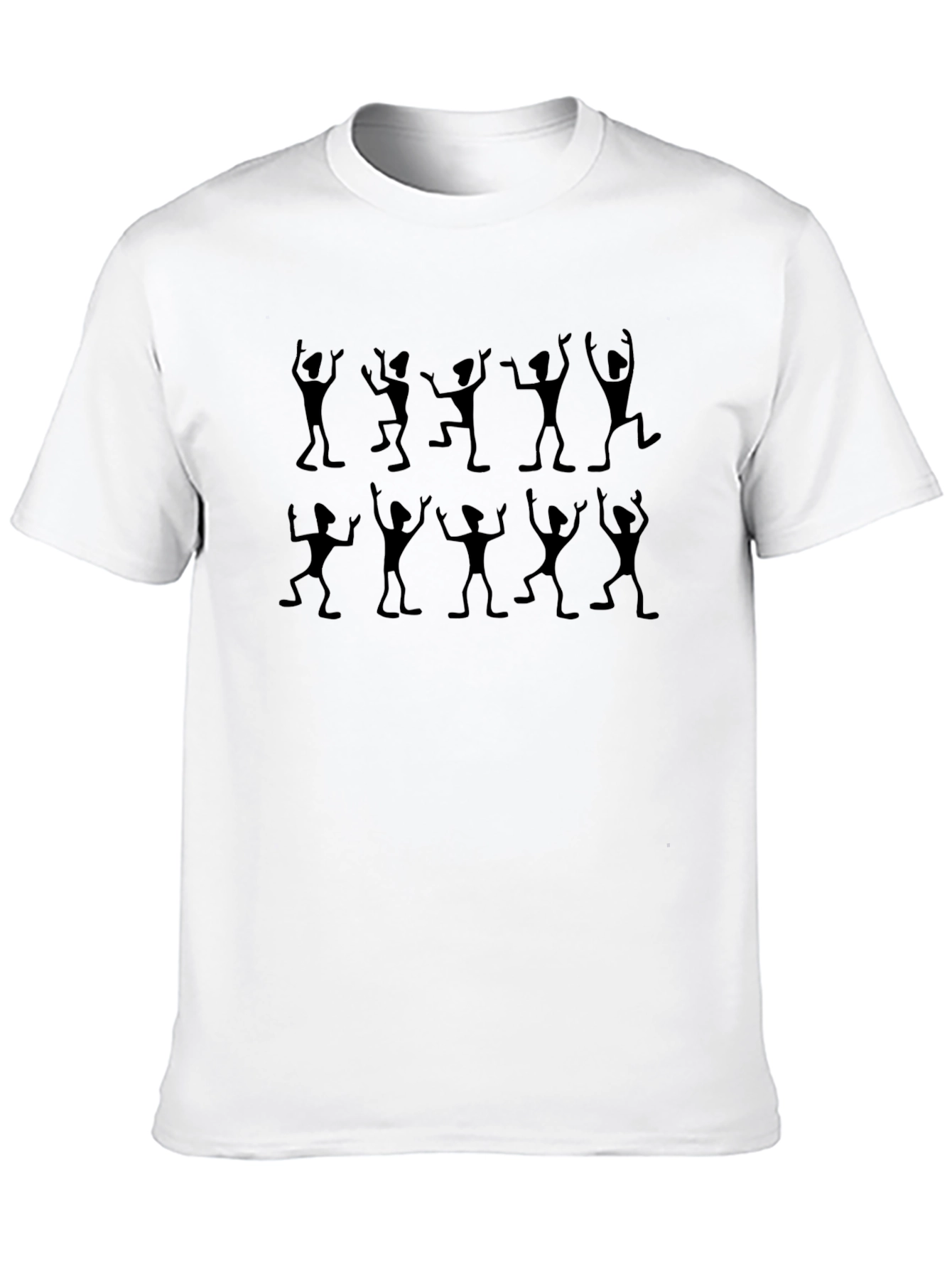 Dancing Figures Black T-Shirt