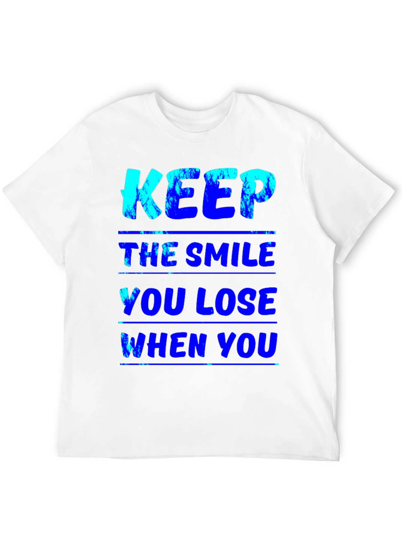 Keep the Smile Graphic Tee - Casual Wear