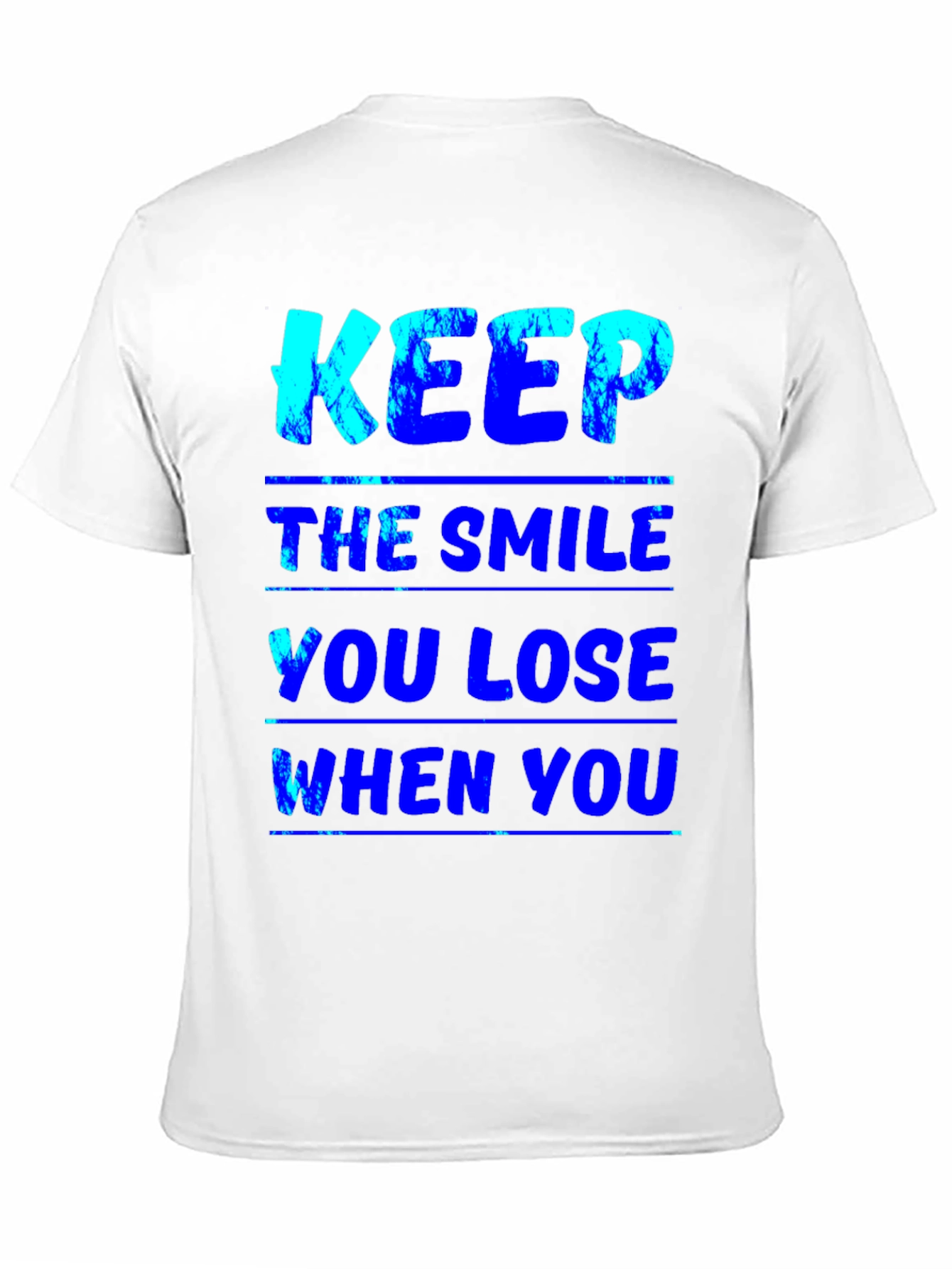Keep the Smile Graphic Tee - Casual Wear