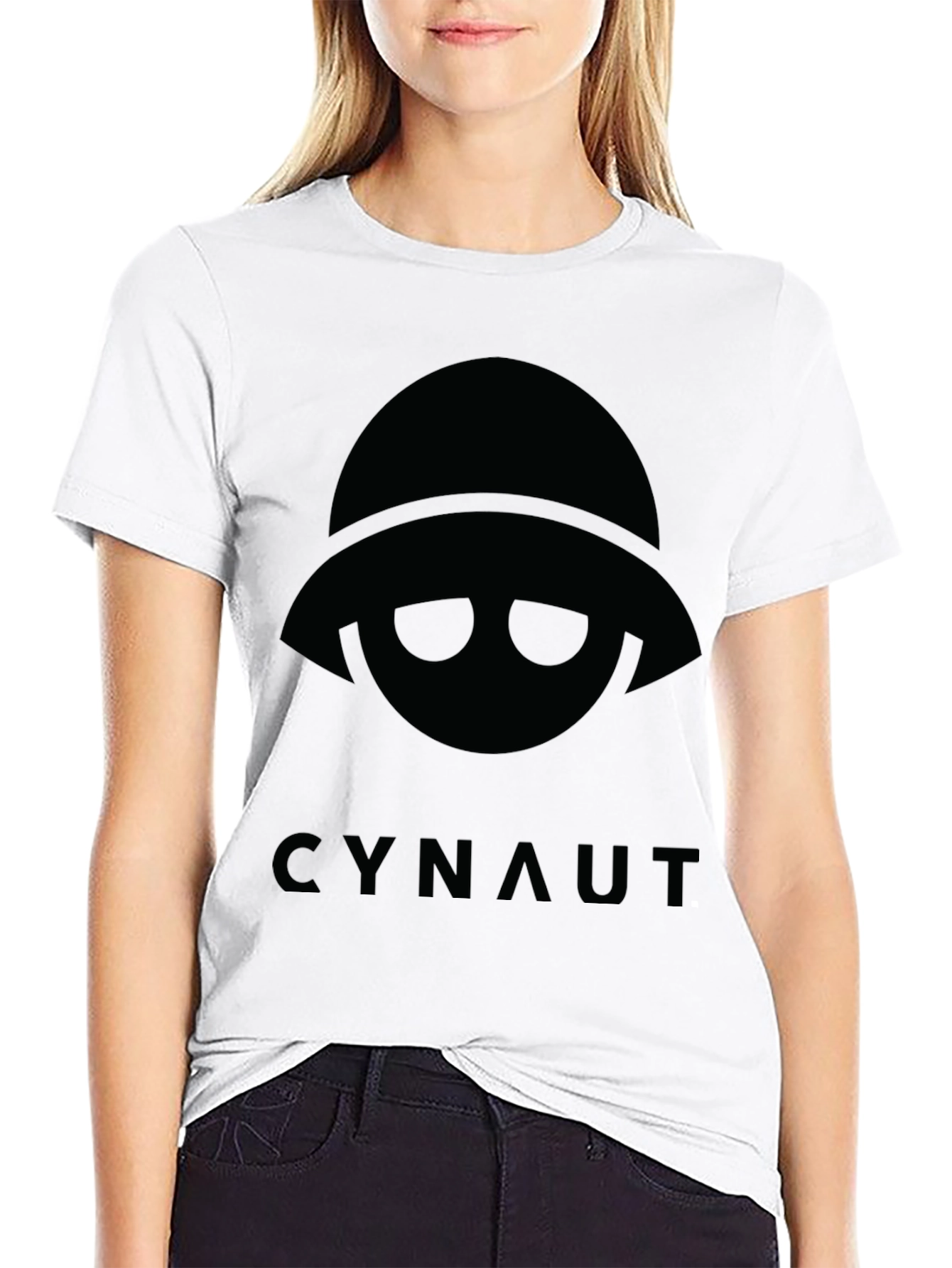 Cynaut Graphic Tee - Black Crew Neck