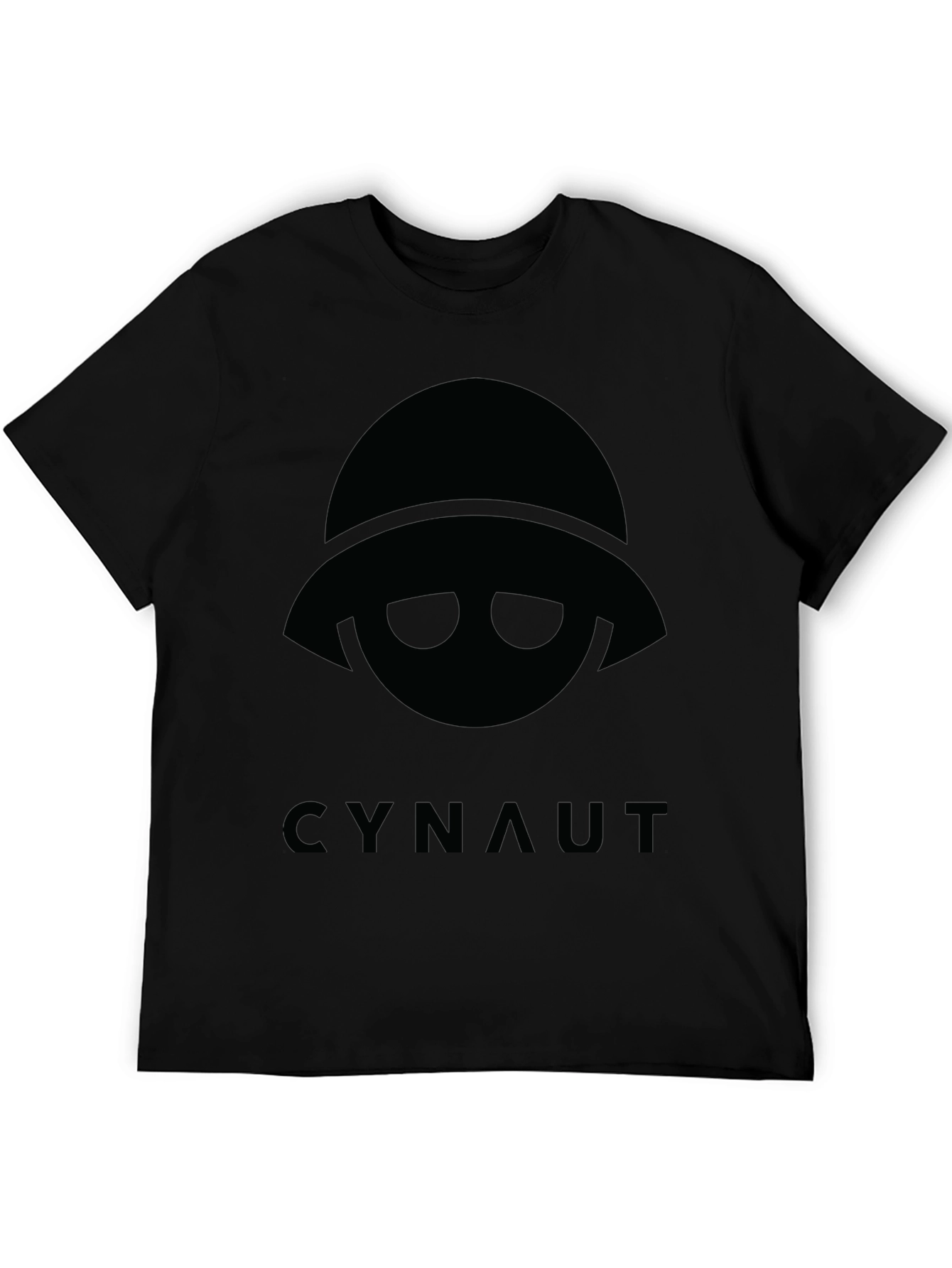 Cynaut Graphic Tee - Black Crew Neck