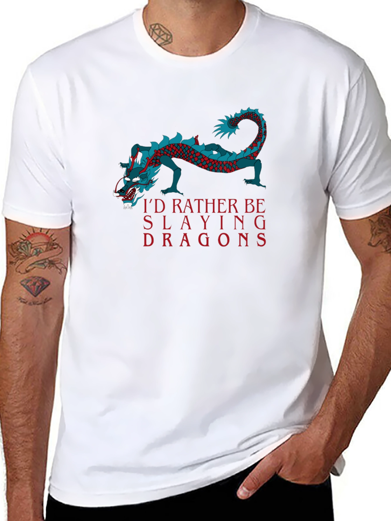 Dragon Slaying T-Shirt | Graphic Tee