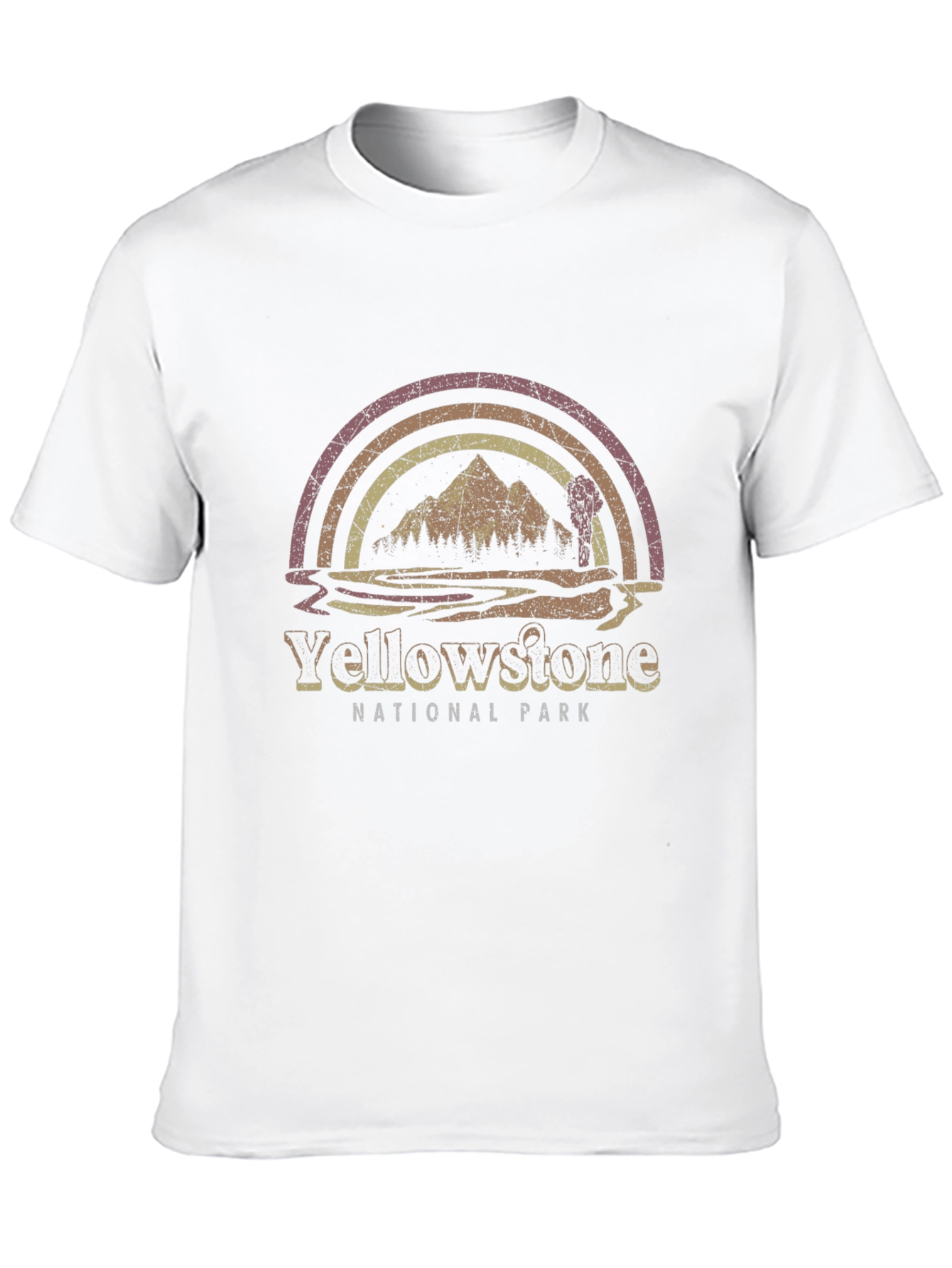 Yellowstone National Park Retro Graphic Tee