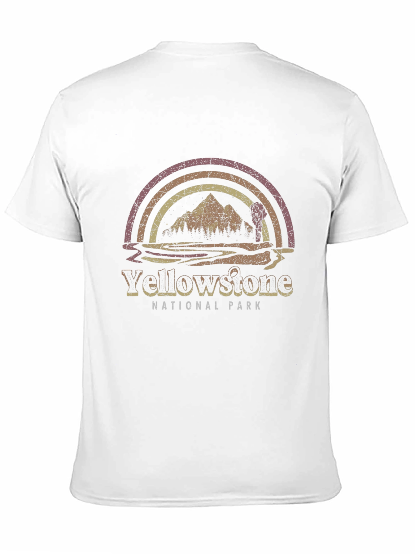 Yellowstone National Park Retro Graphic Tee