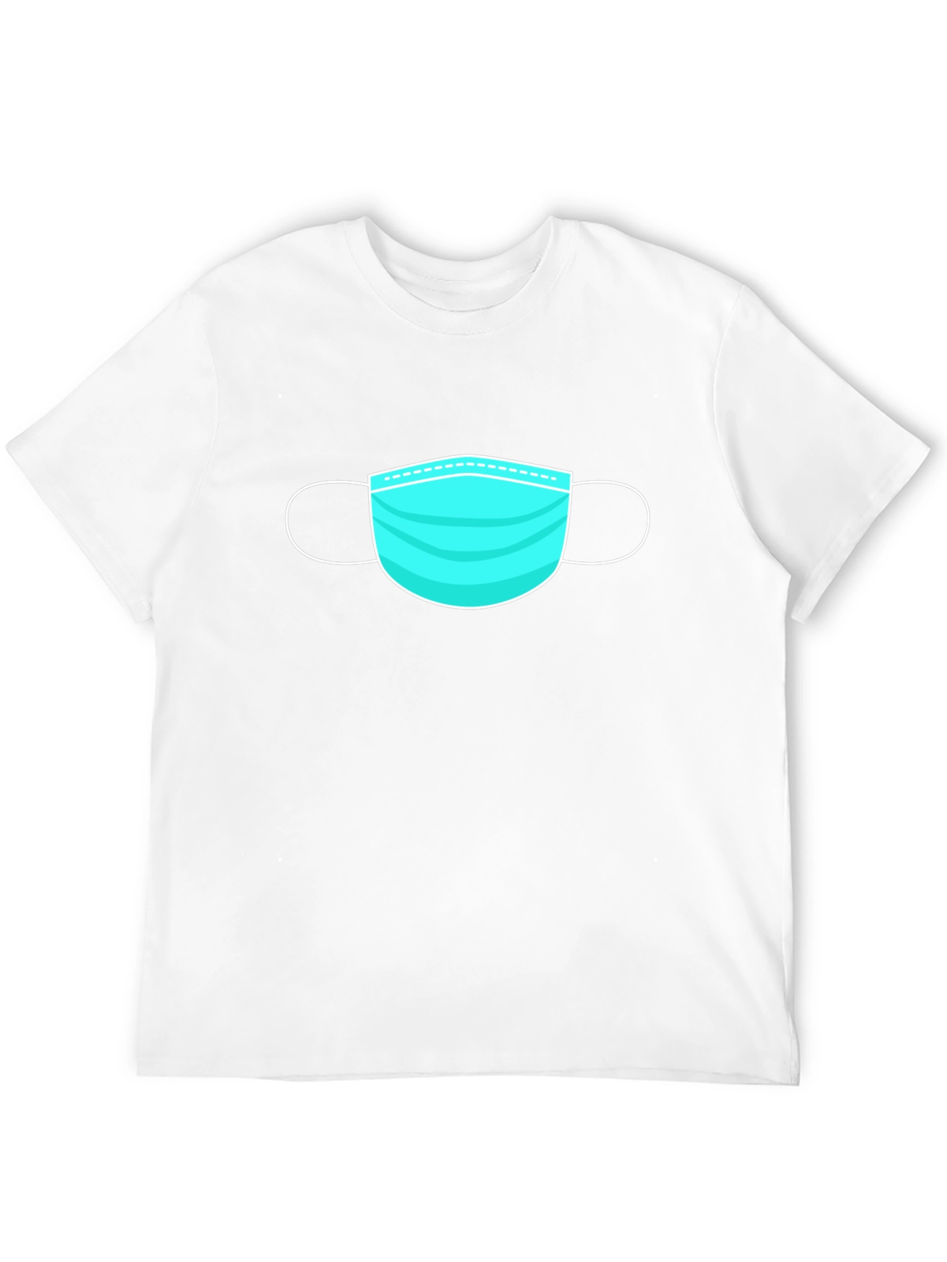 Mask Graphic Black T-Shirt