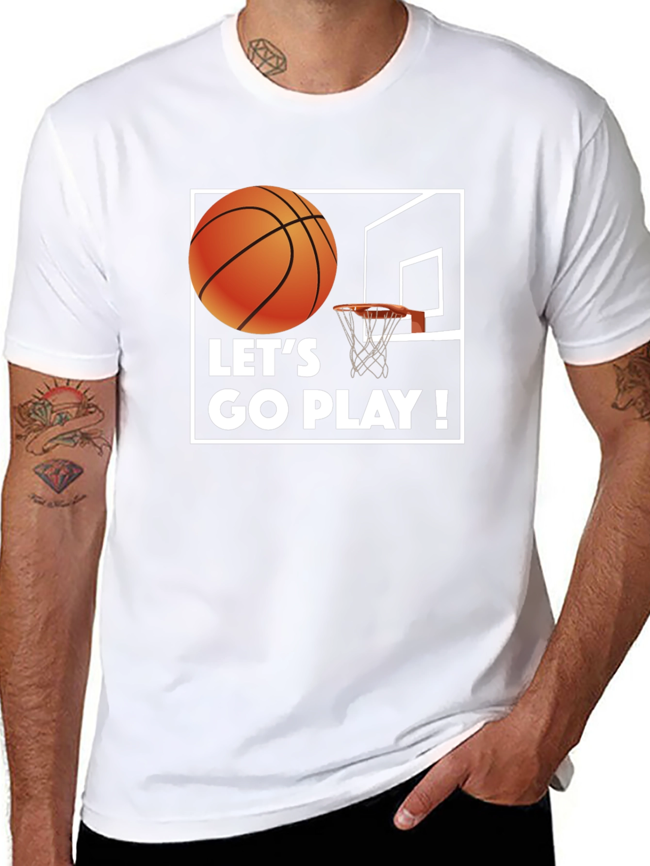 Lets Go Play Basketball T-Shirt