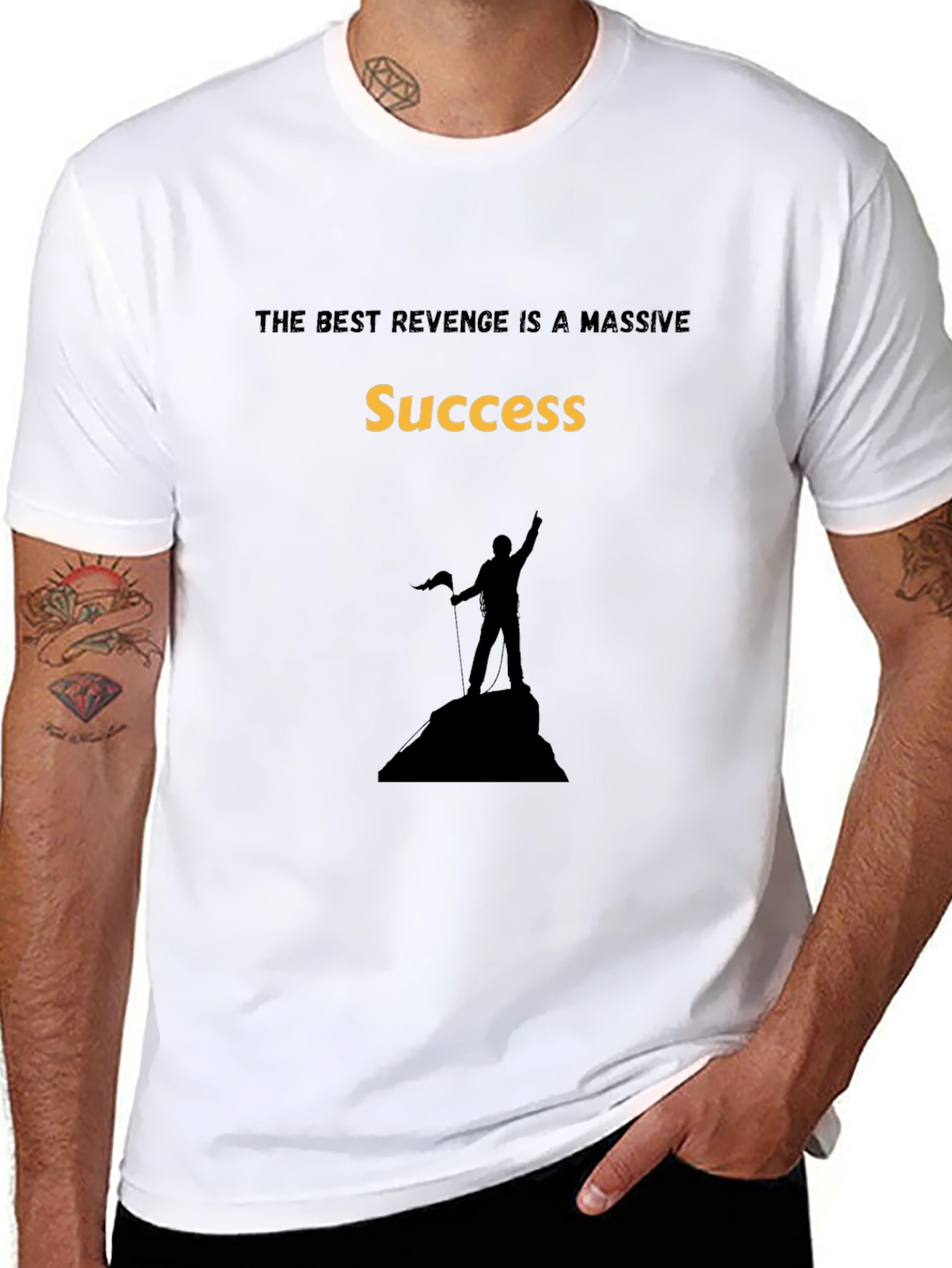 Success Graphic T-Shirt - Motivational Tee