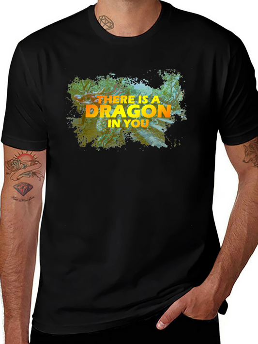 Dragon Inside Black T-Shirt