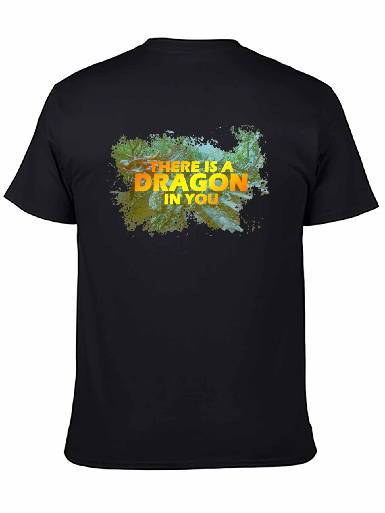 Dragon Inside Black T-Shirt