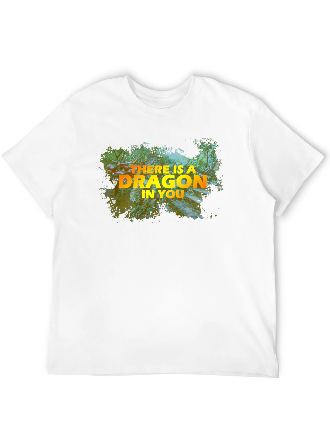 Dragon Inside Black T-Shirt