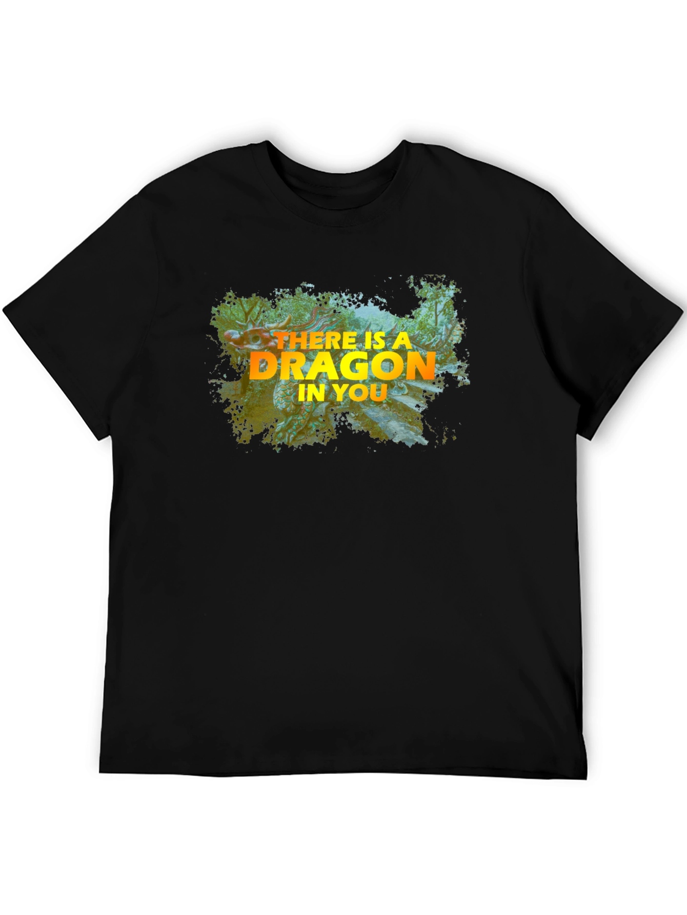 Dragon Inside Black T-Shirt