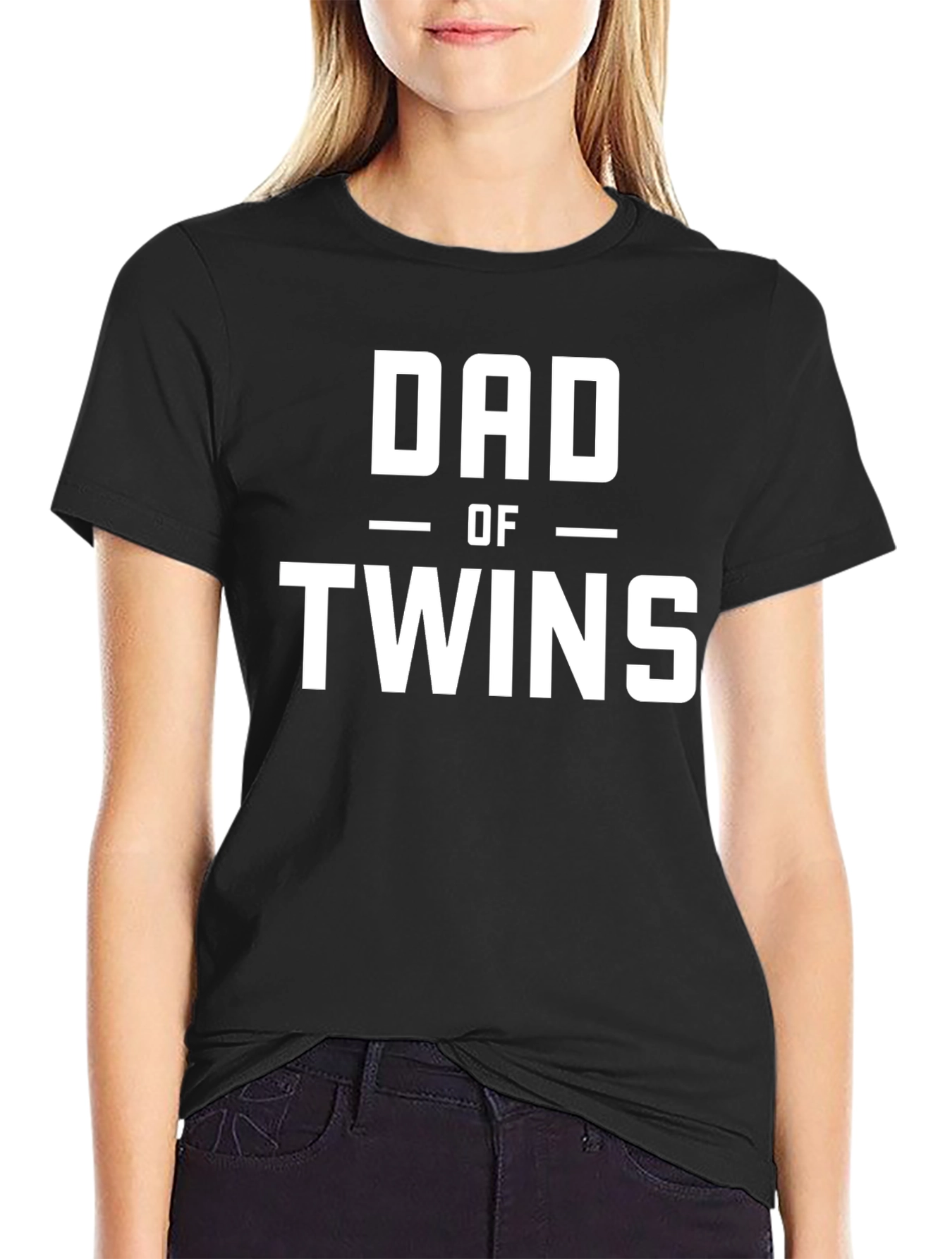 Dad of Twins Graphic T-Shirt