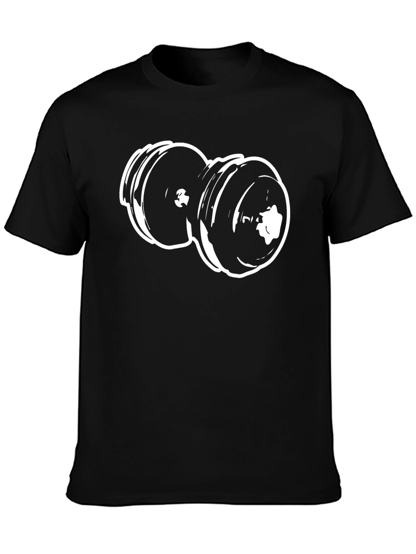 Workout Ready Graphic Tee - Dumbbell Design