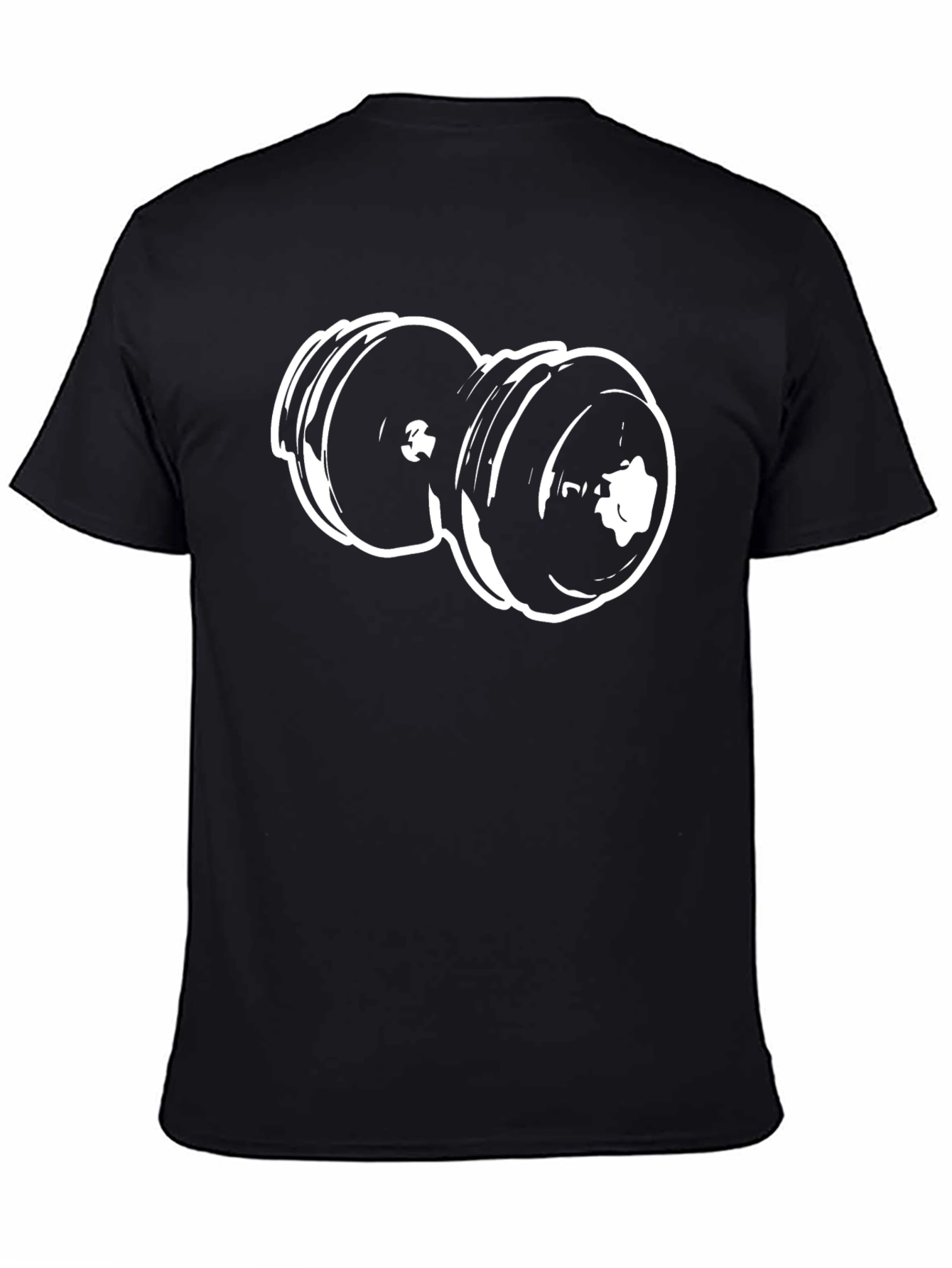 Workout Ready Graphic Tee - Dumbbell Design