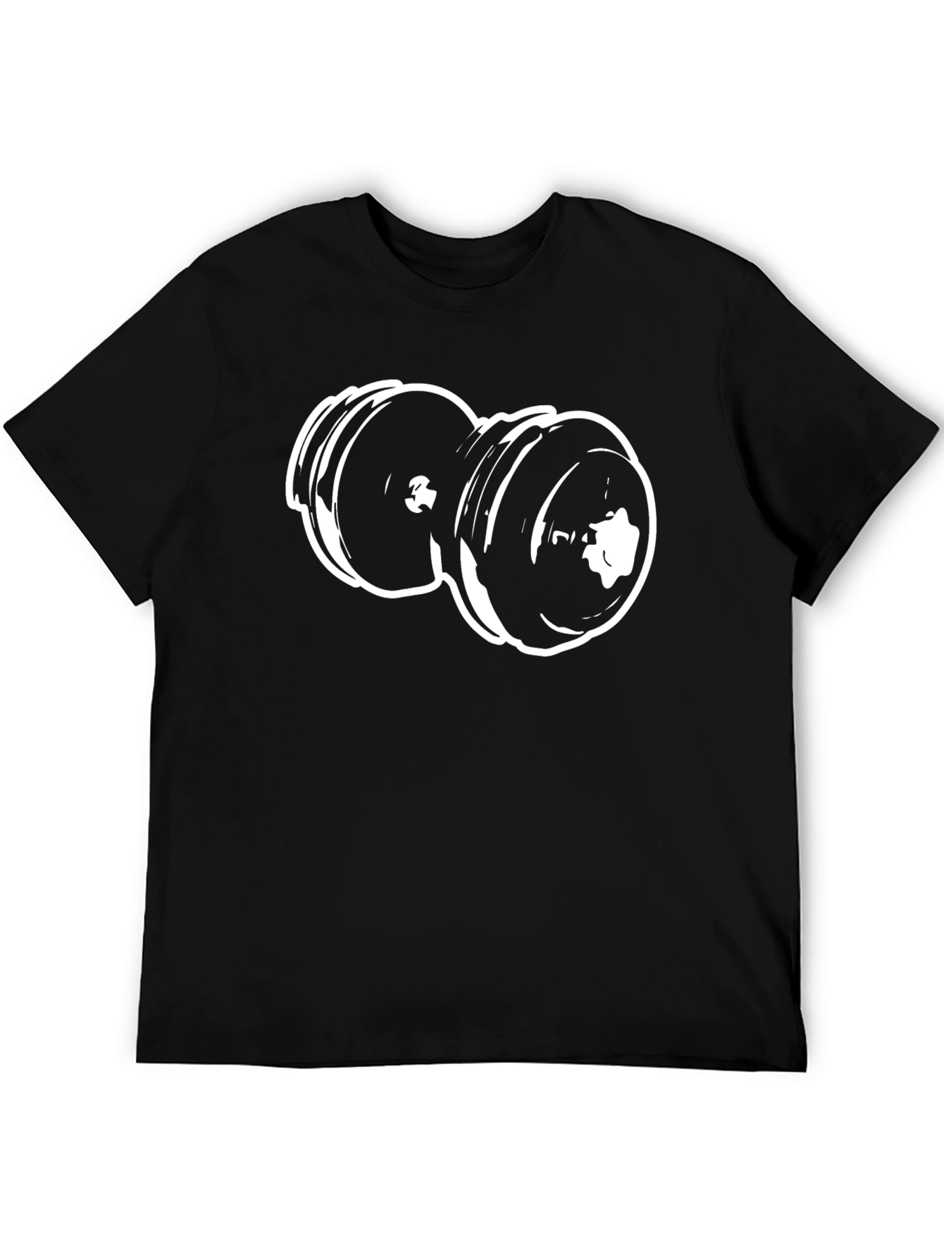 Workout Ready Graphic Tee - Dumbbell Design