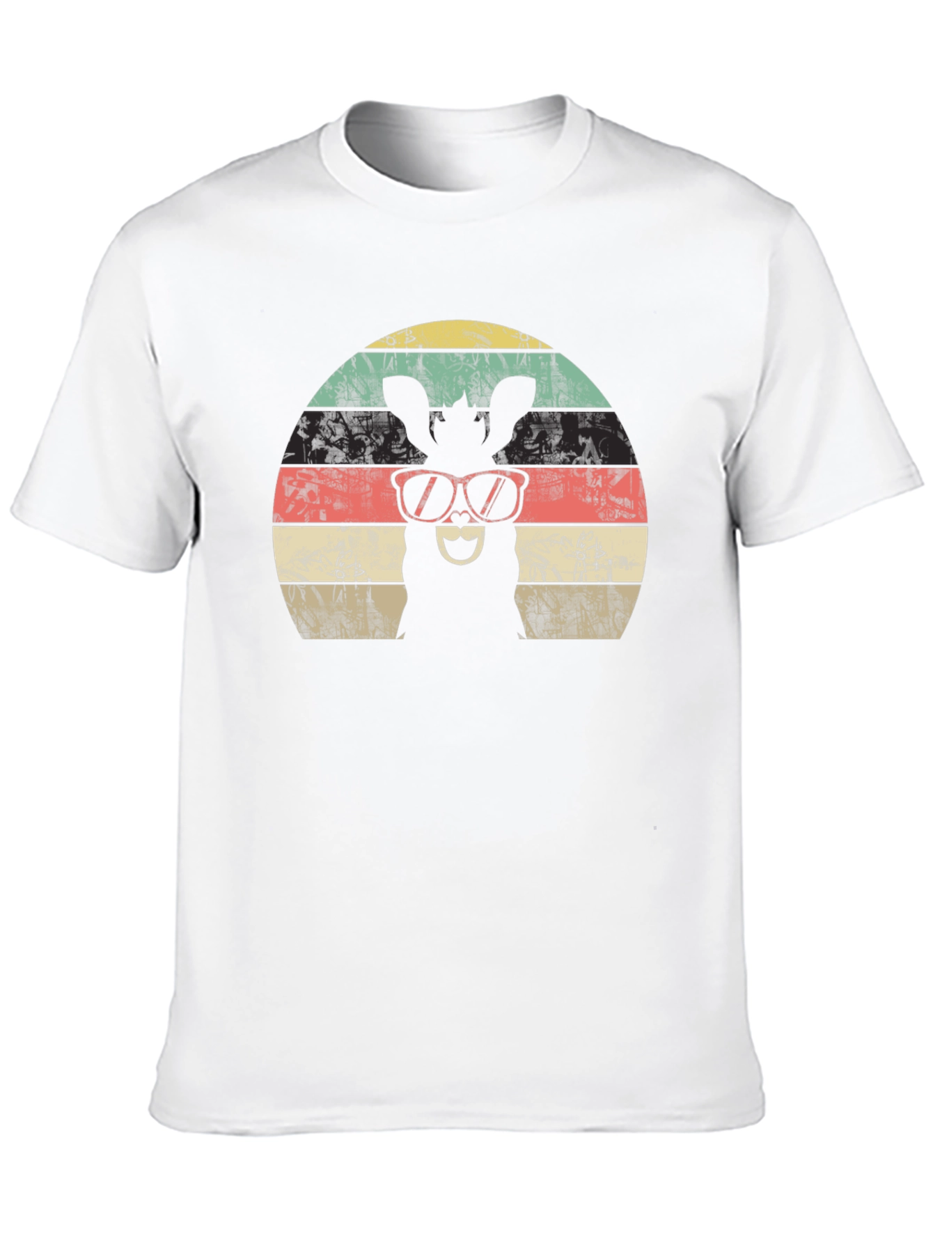 Cool Donkey Retro Sunset T-Shirt