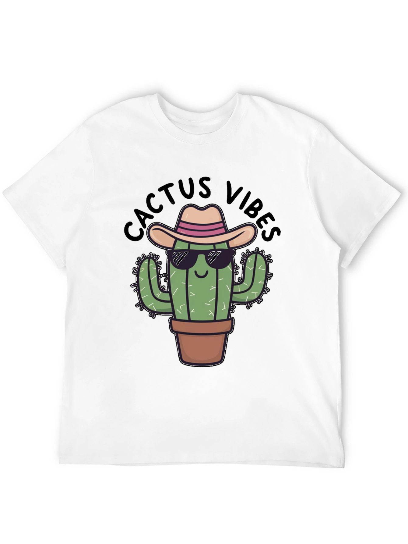 Cactus Vibes Tee: Cool Desert Humor