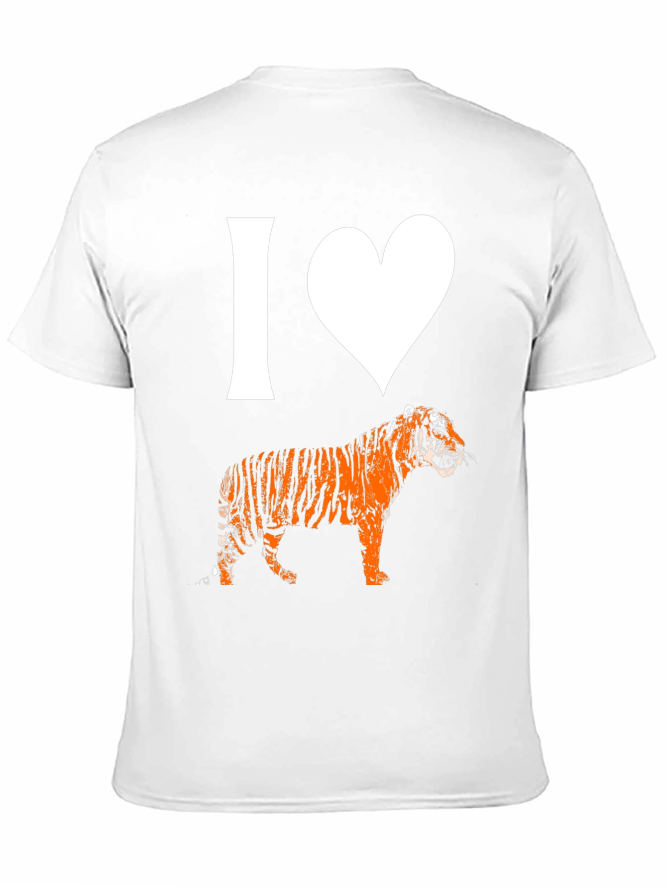I Love Tigers T-Shirt - Graphic Tee