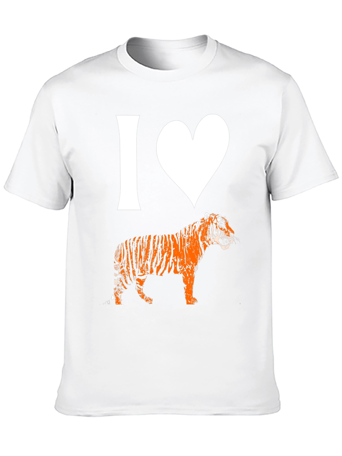 I Love Tigers T-Shirt - Graphic Tee