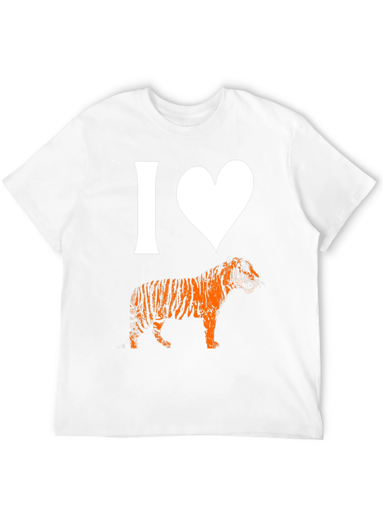 I Love Tigers T-Shirt - Graphic Tee