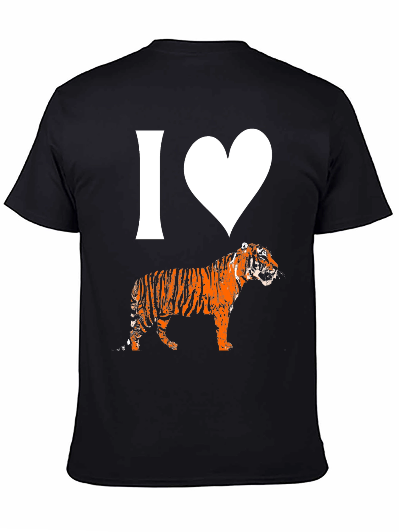 I Love Tigers T-Shirt - Graphic Tee