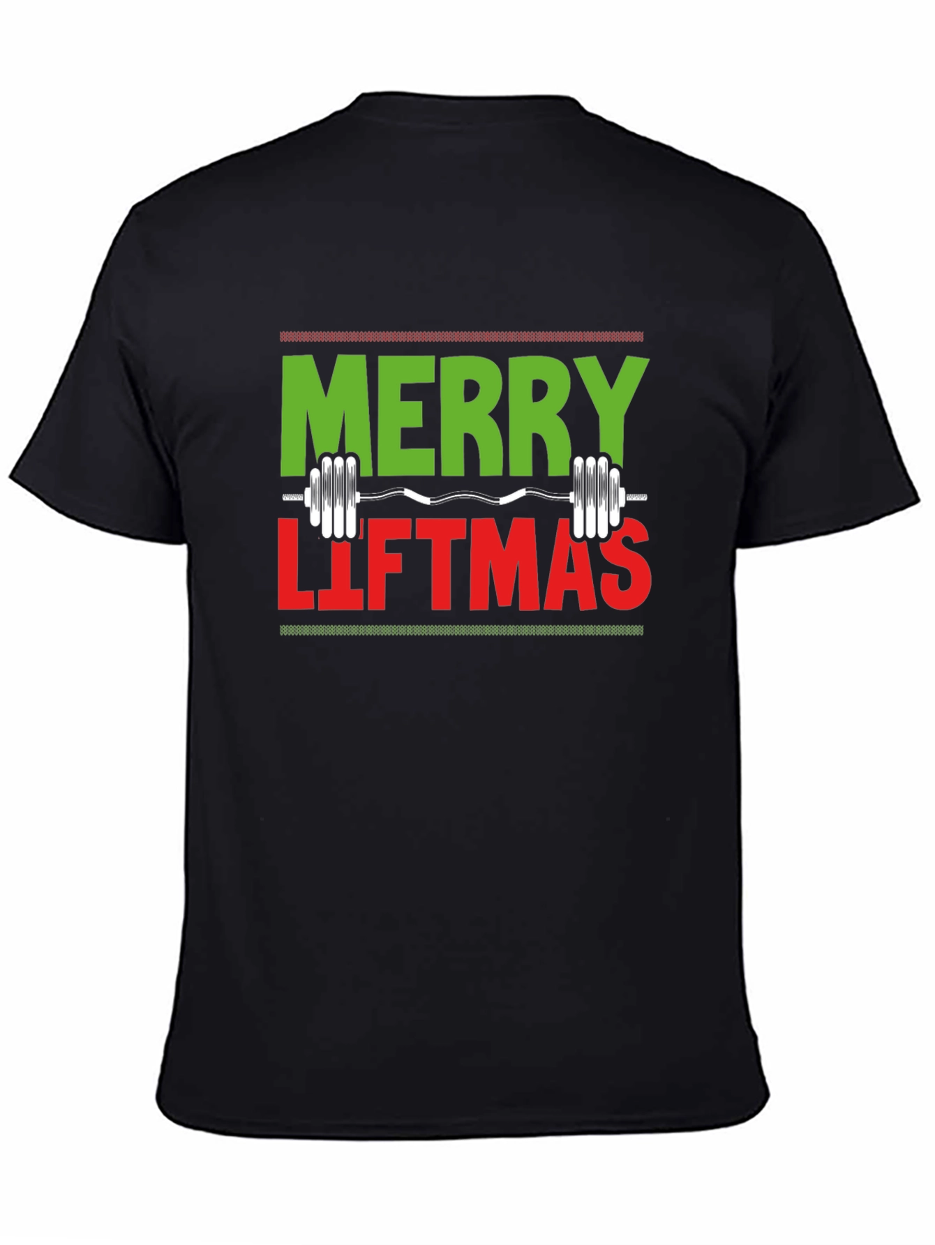 Merry Liftmas T-Shirt - Christmas Gym Tee