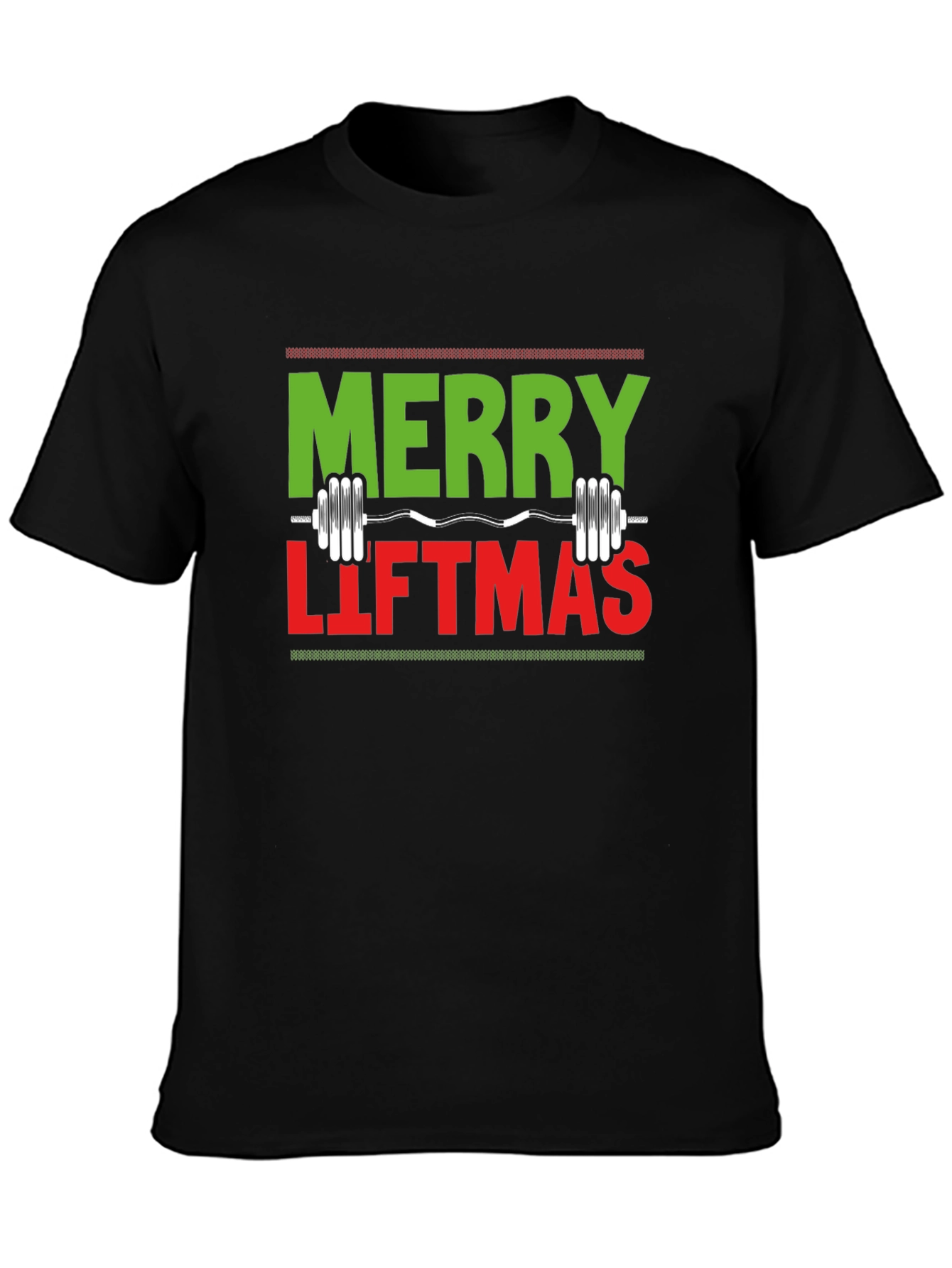 Merry Liftmas T-Shirt - Christmas Gym Tee