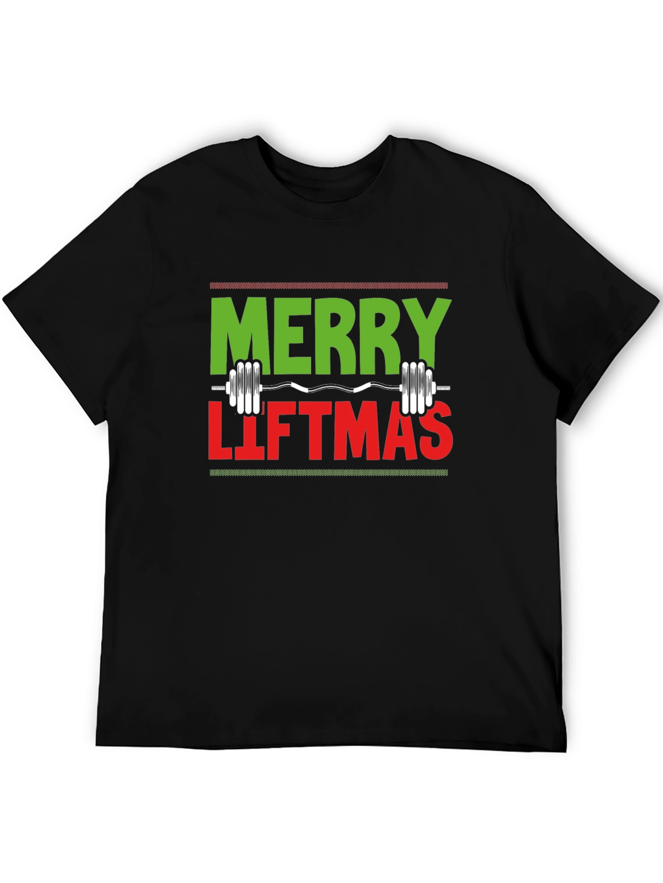 Merry Liftmas T-Shirt - Christmas Gym Tee
