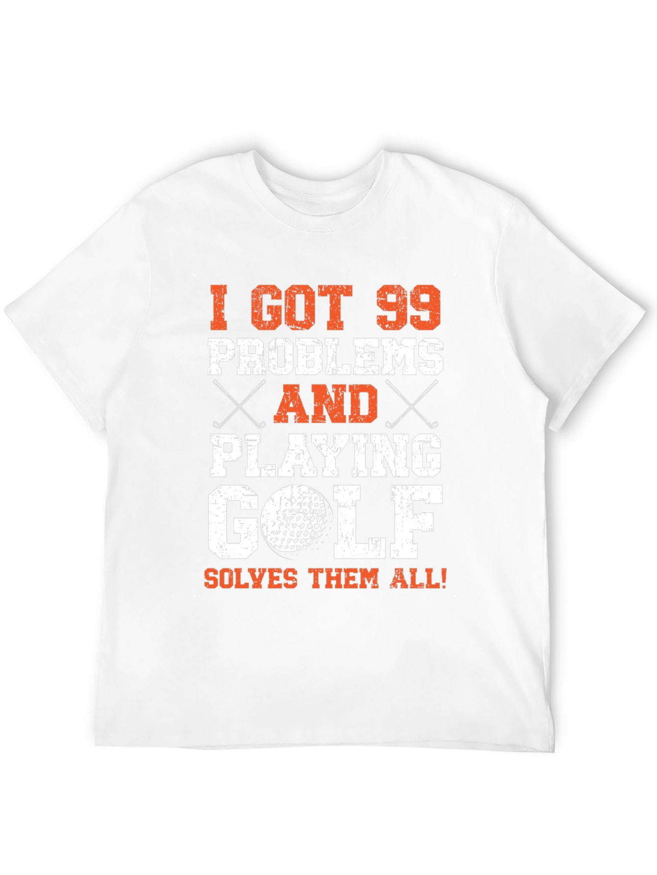 Funny Golf T-Shirt - 99 Problems