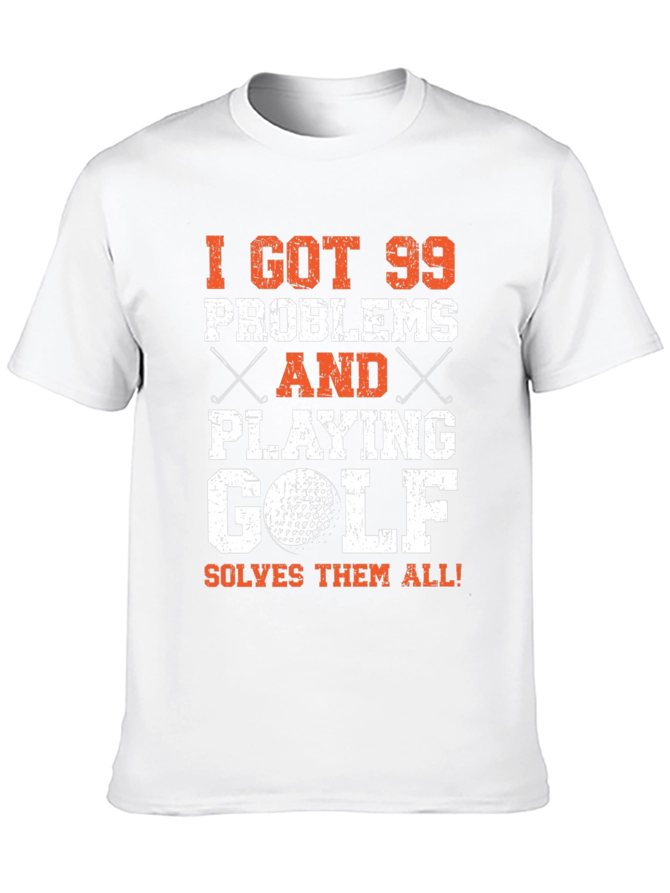 Funny Golf T-Shirt - 99 Problems