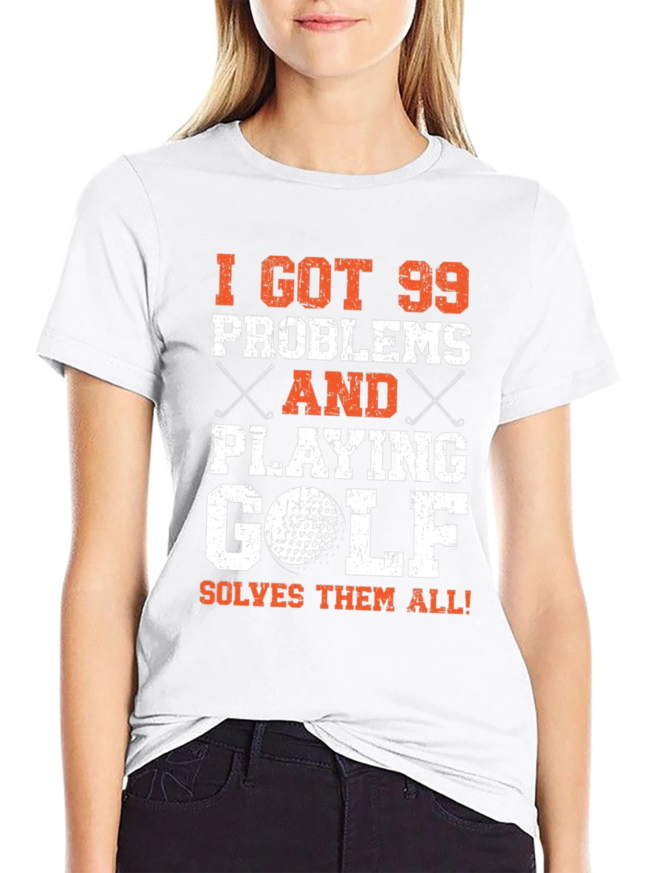 Funny Golf T-Shirt - 99 Problems