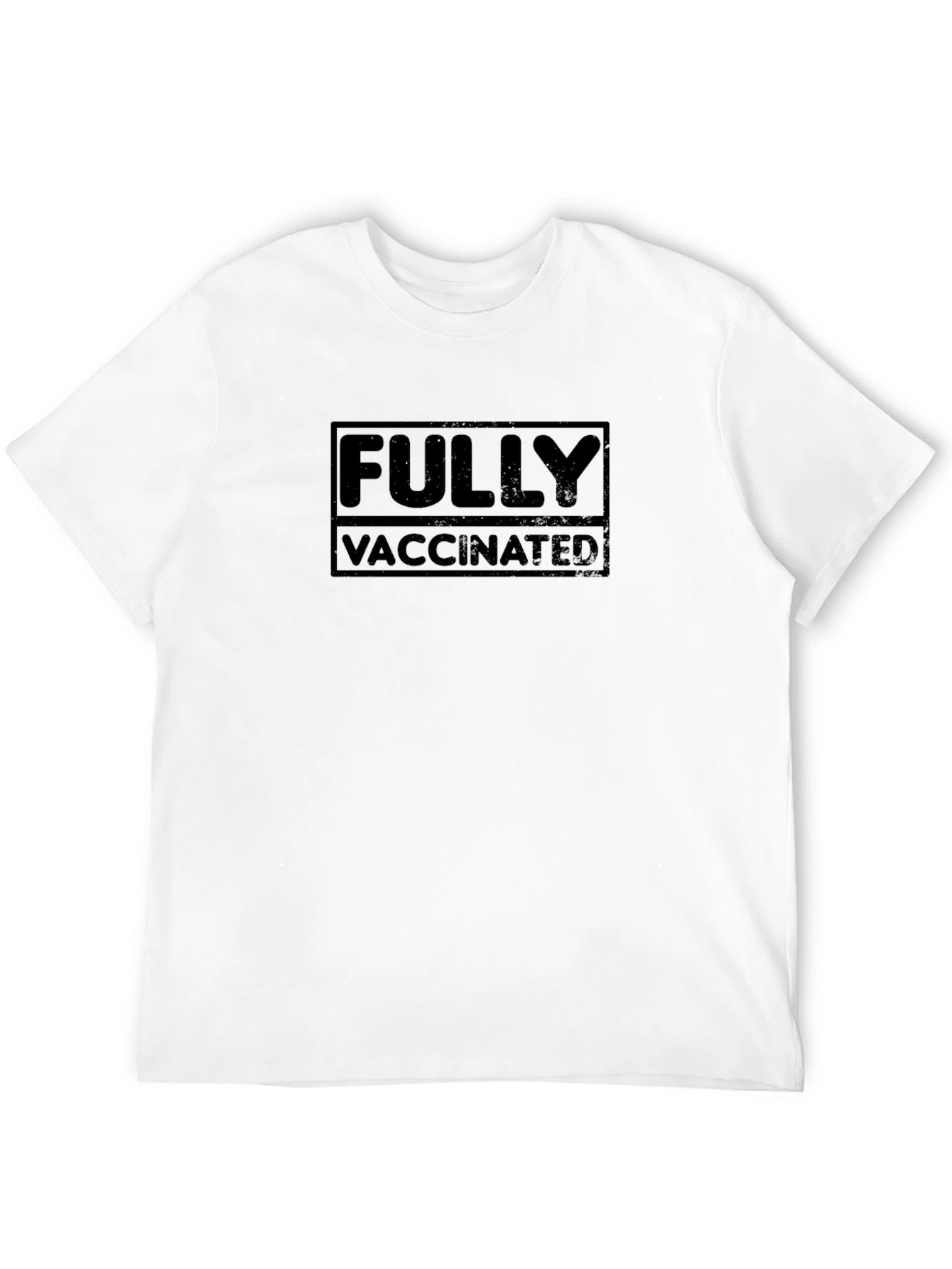 Fully Vaccinated Black T-Shirt