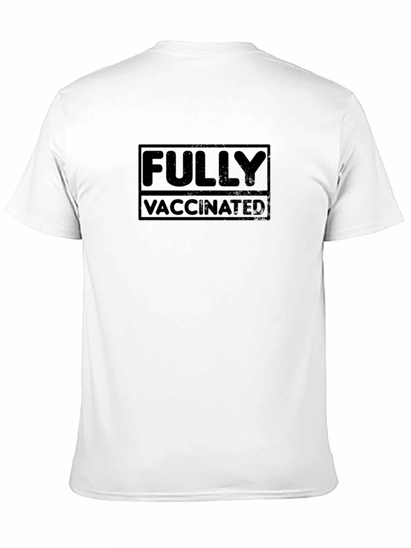 Fully Vaccinated Black T-Shirt
